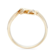 Load image into Gallery viewer, With All Love Ring - 14k Yellow Gold, White Diamond