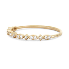 Load image into Gallery viewer, New Lausanne Ring - 14k Yellow Gold, White Diamond
