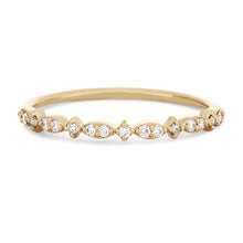 Load image into Gallery viewer, New Lausanne Ring - 14k Rose Gold, White Diamond
