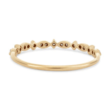 Load image into Gallery viewer, New Lausanne Ring - 14k Yellow Gold, White Diamond