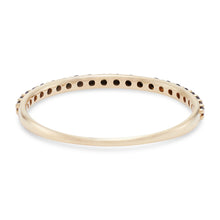 Load image into Gallery viewer, Black Diamond Vibrant Band - 14k Yellow Gold, Precious Gems