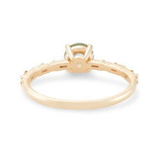 Load image into Gallery viewer, Eclipse One Of A Kind - 14k Yellow Gold, Bi-Colour Sapphire Ring