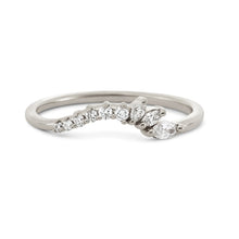 Load image into Gallery viewer, Incandescent Band - 14k Rose Gold, White Diamond