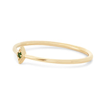 Load image into Gallery viewer, Kite Ring - 14k Yellow Gold, Emerald