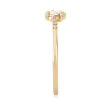 Load image into Gallery viewer, Supernova Ring - 14k Yellow Gold, White Diamond