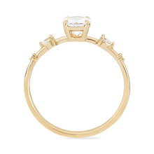 Load image into Gallery viewer, Endless Dahlia Ring - 14k Rose Gold, White Sapphire