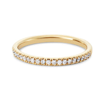 Load image into Gallery viewer, Endalaus II Ring - 14k Yellow Gold, White Diamond