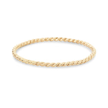 Load image into Gallery viewer, Twisted Stacking Ring - 14k Rose Gold