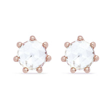 Load image into Gallery viewer, Supernova Earring - 14k Yellow Gold, White Diamond