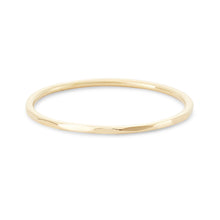 Load image into Gallery viewer, Faceted Felicity Stacking Ring - 14k Rose Gold