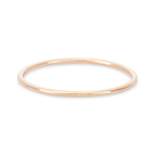 Load image into Gallery viewer, Plain Jane Stacking Ring - 14k Yellow Gold