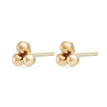 Load image into Gallery viewer, Large Tripod Earring - 10k Yellow Gold