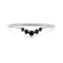 Load image into Gallery viewer, Revelry Ring - 14k Yellow Gold, Black Diamond