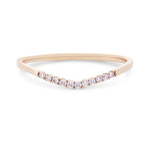 Load image into Gallery viewer, Summit Ring - 14k Rose Gold, Diamond