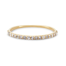 Load image into Gallery viewer, Black Diamond Vibrant Band - 14k Yellow Gold, Precious Gems