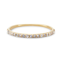 Load image into Gallery viewer, Blue Sapphire Vibrant Band - 14k Yellow Gold, Precious Gems