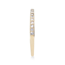 Load image into Gallery viewer, Grey Diamond Vibrant Band - 14k Yellow Gold, Precious Gems