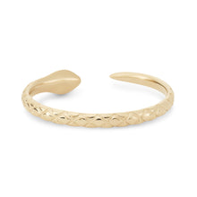Load image into Gallery viewer, Revival Diamond Snake Ring - 14k Yellow Gold