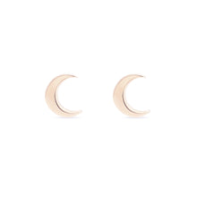Load image into Gallery viewer, Everyday Little Crescent Moon Earring - 14k Yellow Gold