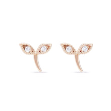 Load image into Gallery viewer, Seedling Forest Earring - 14k Yellow Gold