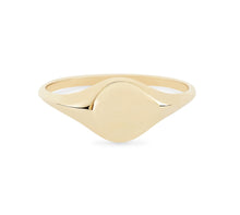 Load image into Gallery viewer, Loyalty Signet Ring - 10k Solid Gold, Engravable