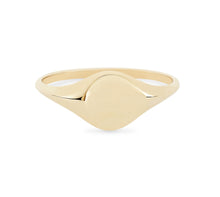 Load image into Gallery viewer, Rose Gold Loyalty Signet Ring - 10k Rose Gold, Engravable