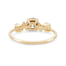 Load image into Gallery viewer, Endless Nerina Ring- 14k Yellow Gold, White Diamonds