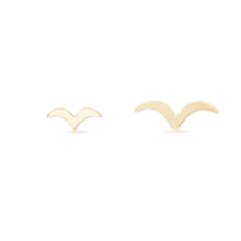 Load image into Gallery viewer, Flying Together Earrings - 14k Yellow Gold