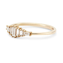Load image into Gallery viewer, Daybreak Band - 14k Rose Gold, White Diamond