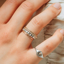 Load image into Gallery viewer, Peaks and Valleys Ring - Sterling Silver
