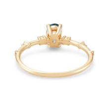 Load image into Gallery viewer, Ara One Of A Kind - 14k Yellow Gold, Sky Blue Sapphire Ring
