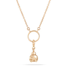 Load image into Gallery viewer, Love Bug Charm - 14k Yellow Gold