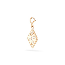 Load image into Gallery viewer, Written in the Stars Charm - 14k Yellow Gold