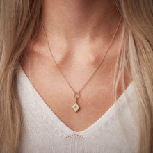 Load image into Gallery viewer, Written in the Stars Charm - 14k Yellow Gold