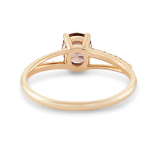 Load image into Gallery viewer, Crystal Falls One of a Kind - 14k Yellow Gold, Purple Sapphire Ring