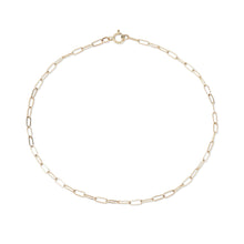 Load image into Gallery viewer, 14k infinite inseparable anklet - 14k Yellow Gold