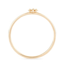 Load image into Gallery viewer, Dahlia Flower Ring - 14k Yellow Gold
