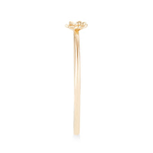 Load image into Gallery viewer, Dahlia Flower Ring - 14k Yellow Gold