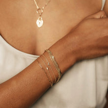 Load image into Gallery viewer, Pirouette Bracelet- 10k Yellow Gold