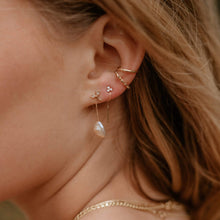 Load image into Gallery viewer, Sofia Perla Threader Earring - 14k Yellow Gold