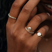 Load image into Gallery viewer, Abacus Ring - 10k Yellow Gold