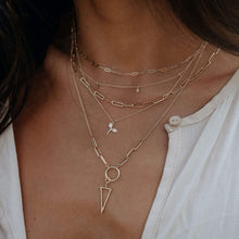 Load image into Gallery viewer, The Kindred Wanderess Chain - 20" Mixed Chain, 14k Yellow Gold