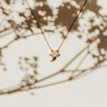 Load image into Gallery viewer, Curl Shark Tooth Necklace - 14k Yellow Gold