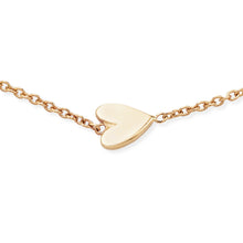 Load image into Gallery viewer, Everyday Little Lovely Heart Bracelet - 14k Yellow Gold