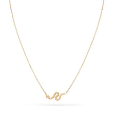 Load image into Gallery viewer, Revival Snake Necklace - 14k Yellow Gold