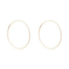 Load image into Gallery viewer, Everyday Hoops - 10k Yellow Gold