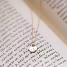 Load image into Gallery viewer, Imprint Forest Necklace - 14k Rose Gold, Engravable