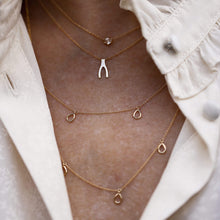 Load image into Gallery viewer, Honey Dipper Necklace - 14k Rose Gold