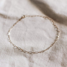 Load image into Gallery viewer, 14k infinite inseparable anklet - 14k Yellow Gold