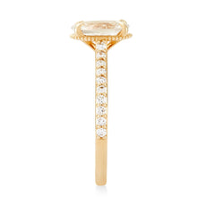 Load image into Gallery viewer, Mon Coeur, Mon Âme - 14k Yellow Gold, White Sapphire, White Diamond